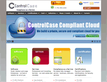 Tablet Screenshot of controlcase.com
